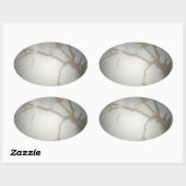 ラベル付けARTおよびデザインスタイル 楕円形シール (シート)