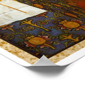 ラベル伊勢ルト～ウィリアム・モリス ポスター (角)