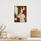 ラベル伊勢ルト～ウィリアム・モリス ポスター (キッチン)