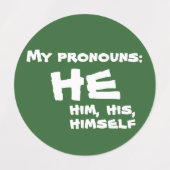 ラベル全体を発音する ラベル (デザイン1)