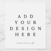 ラベル印刷 ワインラベル (シングルラベル)