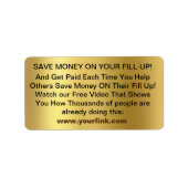 ラベル対共有 ラベル (正面)