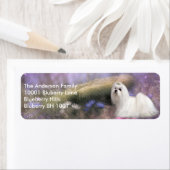 ラベル差出人住所マルチーズ ラベル (インサイチュ)