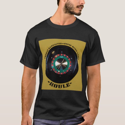 ラベル巻きビニール Thomas Bangalter ハウスミュージック: G Tシャツ (正面)