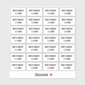 ラベル最高のもしシールの包装に使用 シール (シート)