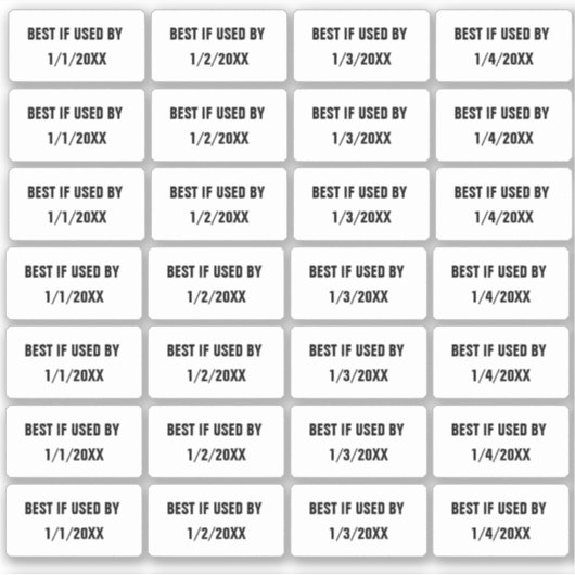 ラベル最高のもしシールの包装に使用 シール (正面)