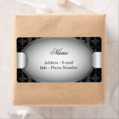 ラベル蝶抽象芸術布 ラベル (インサイチュ)