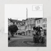 ラベル062: Gansemarkt ポストカード (正面/裏面)