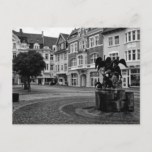 ラベル062: Gansemarkt ポストカード (正面)