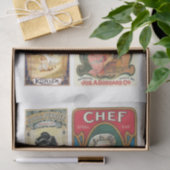 ラベル20 10x15ヴィンテージ食品の分離 薄葉紙 (ギフト)