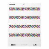 ラベル – アートポップ・アートのスタイルビーチサンダル (フルシート)