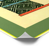 ラベル～ヴィンテージファッションイラストレーション ポスター (角)