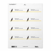 ラベル – 出荷 – 《鳥》ハヤブサを配線 (フルシート)