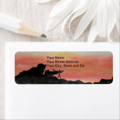 ラベル、差出人住所ラベル軍隊 ラベル (インサイチュ)