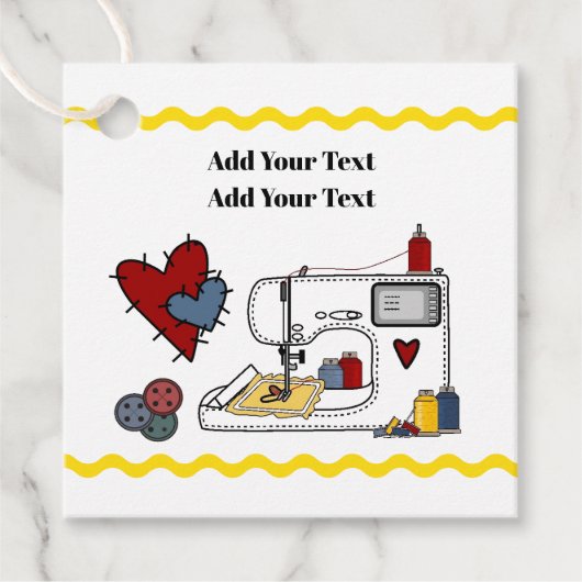 ラベル、贈与等 フェイバータグ (正面)