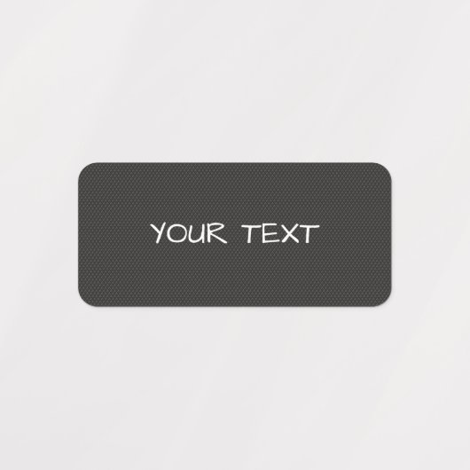 ラベル – 黒いモダン背景 (デザイン1)