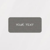 ラベル – 黒いモダン背景 (デザイン2)