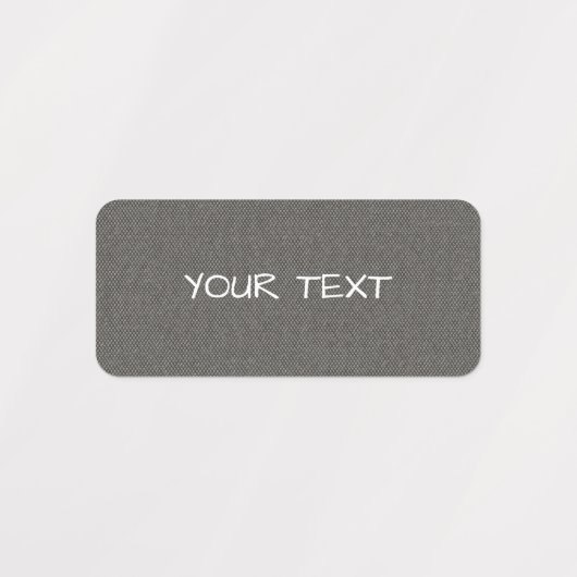 ラベル – 黒いモダン背景 (デザイン2)