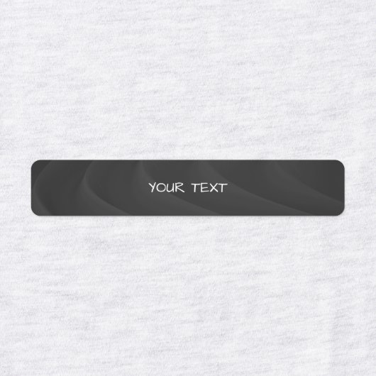 ラベル – 黒いモダン背景 (デザイン1)