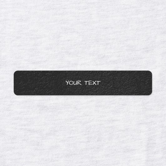 ラベル – 黒いモダン背景 (デザイン2)