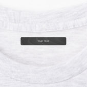 ラベル – 黒いモダン背景 (貼付)