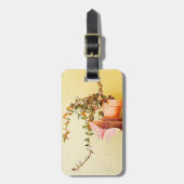 ラベルAバッグ水色静止寿命パーソナライズされたID ラゲッジタグ (正面縦)