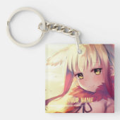 ラベロアニメデザイン キーホルダー (正面)