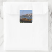 ラベロボート，ポルト，ポルトガル スクエアシール (バッグ)