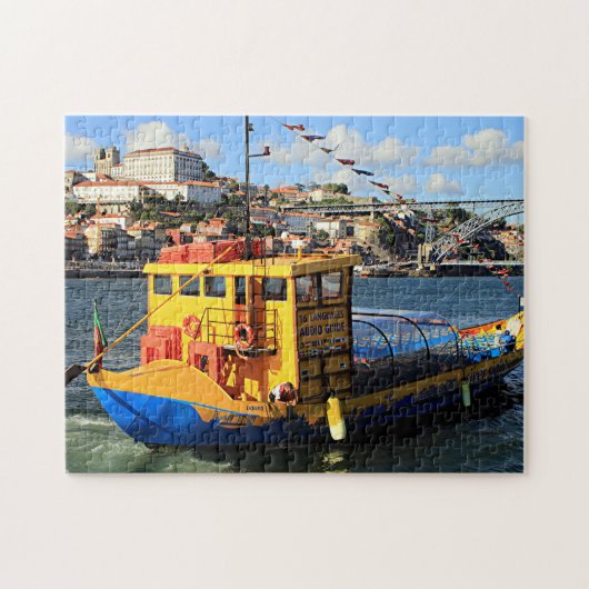 ラベロ・ボート，ポルト，ポルトガル ジグソーパズル (横)