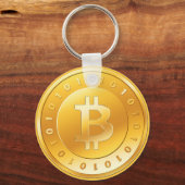 ラベロBitcoin - M1 キーホルダー (正面)