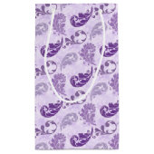 ラベンエレガントダーパープルありがとう スモールペーパーバッグ (裏面)