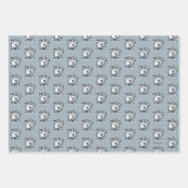 ラベンクロークレスト ラッピングペーパーシート (正面3)