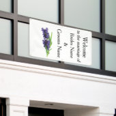 ラベンダモダンーシンプルアイディアエレガント 横断幕 (ビルの外側)