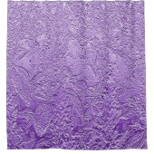 ラベンダーおもしろい...... シャワーカーテン (正面)