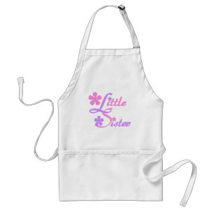 ラベンダーおよびピンクの妹のTシャツ スタンダードエプロン