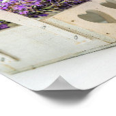 ラベンダーが真の愛を持ち込むポスターウォールアート ポスター (角)