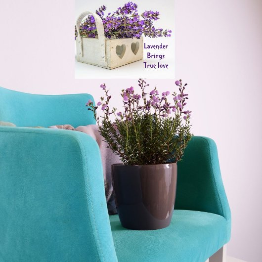 ラベンダーが真の愛を持ち込むポスターウォールアート ポスター