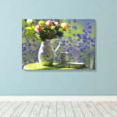 ラベンダーくつろぎ キャンバスプリント (インサイチュ (ウッドフロア))