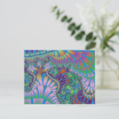 ラベンダーとグリーンメルト ポストカード (スタンド正面)