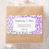 ラベンダーとグレーのムームウォーターカスタマイズボトル – それ！ ラベル (インサイチュ)