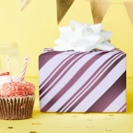 ラベンダーとパープルエレガントスタイリッシュ ラッピングペーパー