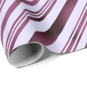 ラベンダーとパープルエレガントスタイリッシュ ラッピングペーパー (ロールコーナー)