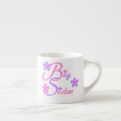 ラベンダーとピンクの姉の贈り物 エスプレッソカップ (右)