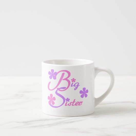 ラベンダーとピンクの姉の贈り物 エスプレッソカップ (右)