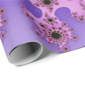 ラベンダーとピンクの目 ラッピングペーパー (ロールコーナー)