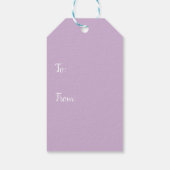 ラベンダーとピンクポインセチア ギフトタグ (裏面)