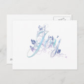 ラベンダーとブルージョイ ポストカード (正面/裏面)