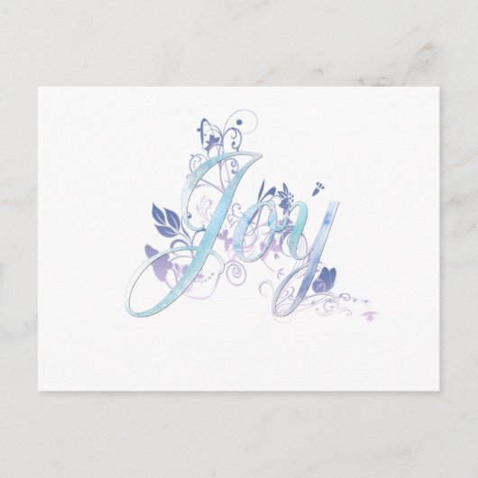 ラベンダーとブルージョイ ポストカード (正面)