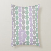 ラベンダーとミントのミント枕を女の子のために アクセントクッション (正面(垂直))