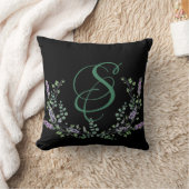 ラベンダーとユーカリ クッション (ブランケット)